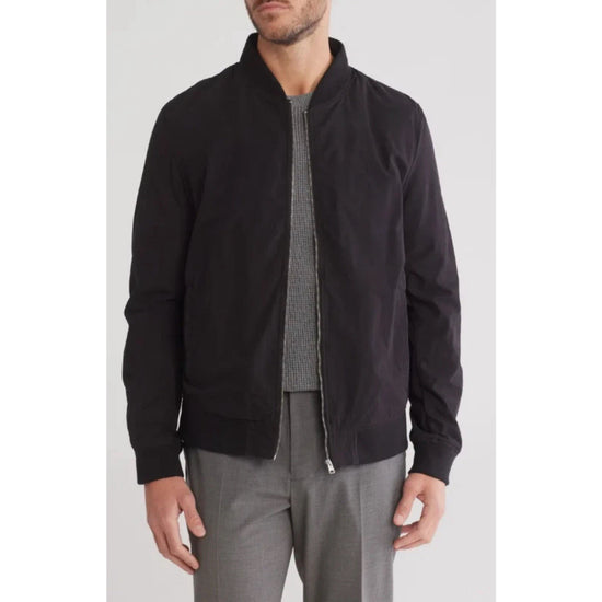AllSaints Nova Bomber Jacket in Black SZ L