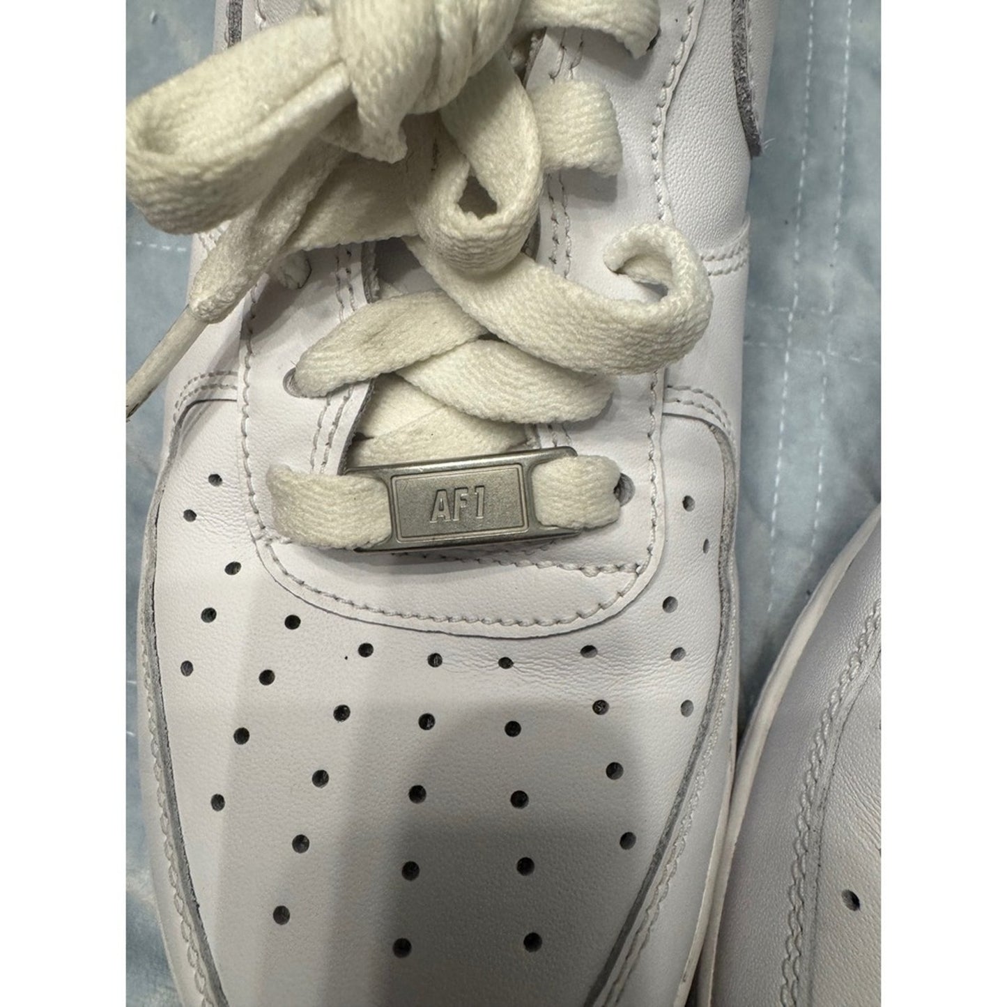Nike Air Force 1 Low White Leather Sneakers Casual Shoes