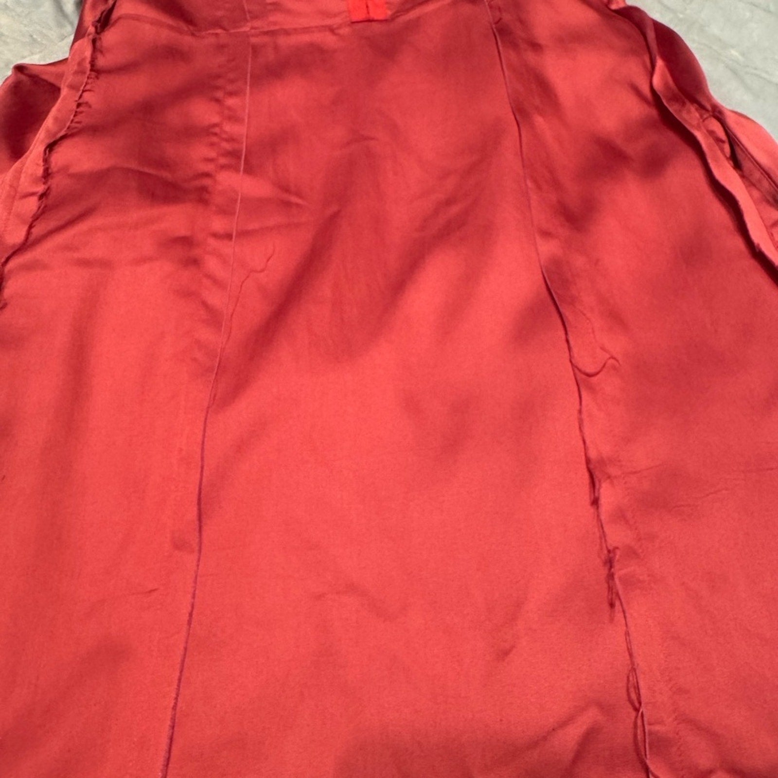 Marni Italian silk Blend Satin Rose Pink size M Retails $1.100