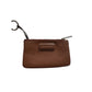 Marc by Marc Jacobs Brown Leather Wristlet Pouch Coin Purse Key Ring