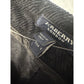 Burberry London Black Corduroy Pants Nova Check Trim Women’s US 6 Italy