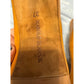 Manolo Blahnik Pointed Toe Leather Pumps Heels Shoes Size 37 Orange