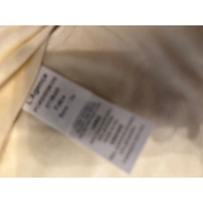 L'AGENCE Silk Blend Short Sleeve Blouse — Champagne Gold (S / Fits USA 2–4, NWT