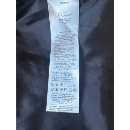 Luisa Spagnoli Blazer Skirt Suit Set Tweed Wool Blend Career Women's