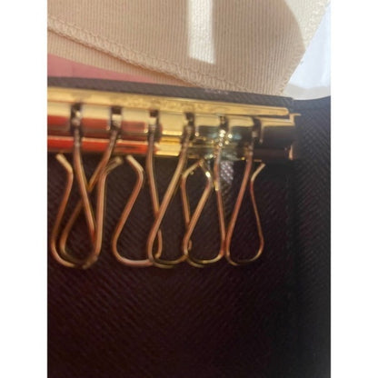Louis Vuitton Damier Ebene 6 Key Holder