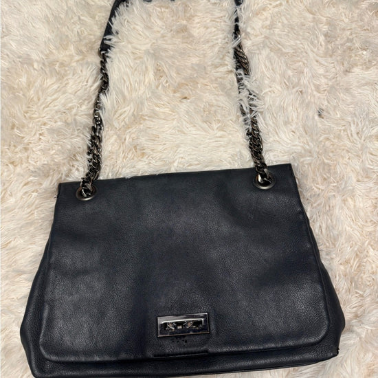 🖤 Valentino Garavani Black Leather Chain Shoulder‎ Bag – Genuine Leather