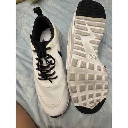 Nike Air Max Thea Running Shoes Sneakers White Black Women's US 8