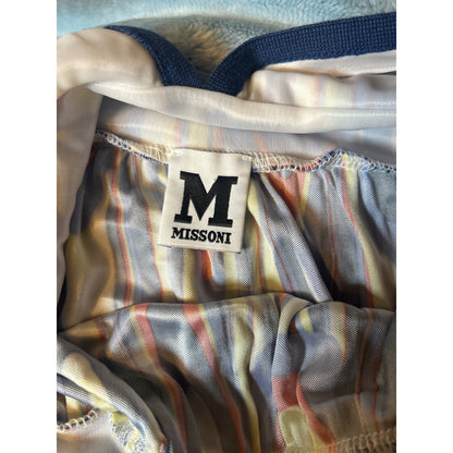 M Missoni Multicolor Psychedelic Teardrop Mini Dress CDANA8G5-MM2076 XS NEW