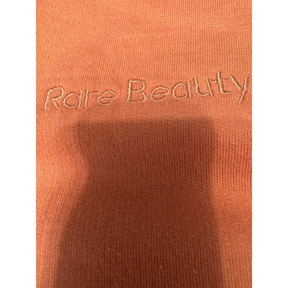 Rare Beauty XL Sweatshirt Pullover Crew Neck You are Rare Coral Top