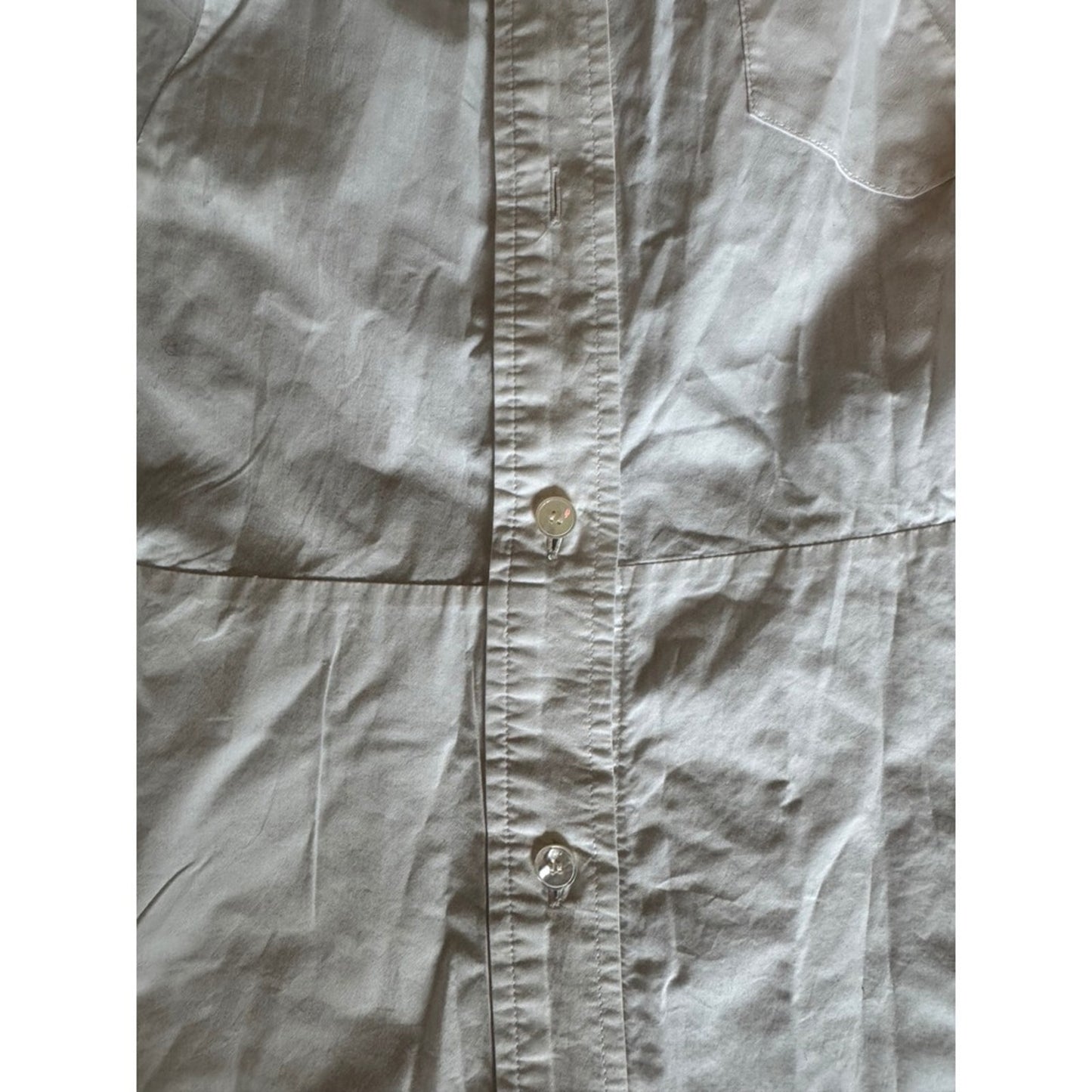 Acne Studios White Cotton Shirt Dress – Size 38 (US 6)