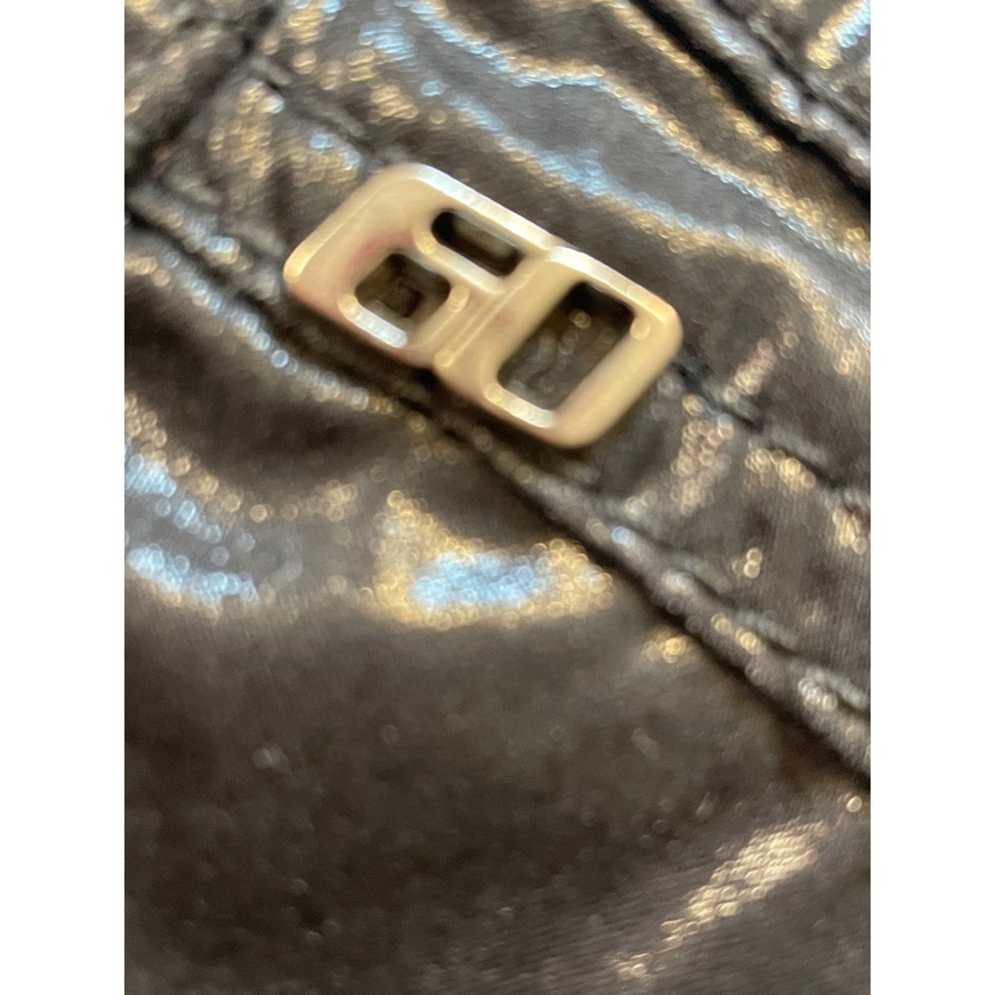 Miss Sixty Second Skin Pants Women's Black Shiny Zipper Detail Size L 30