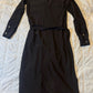 Vince Elegant‎ Navy Long Sleeve Dress size S