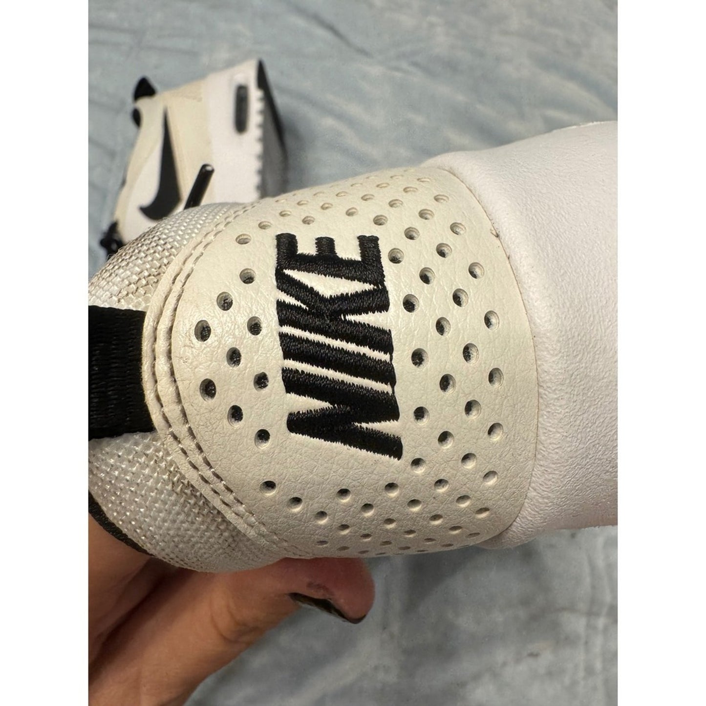 Nike Air Max Thea Running Shoes Sneakers White Black Women's US 8