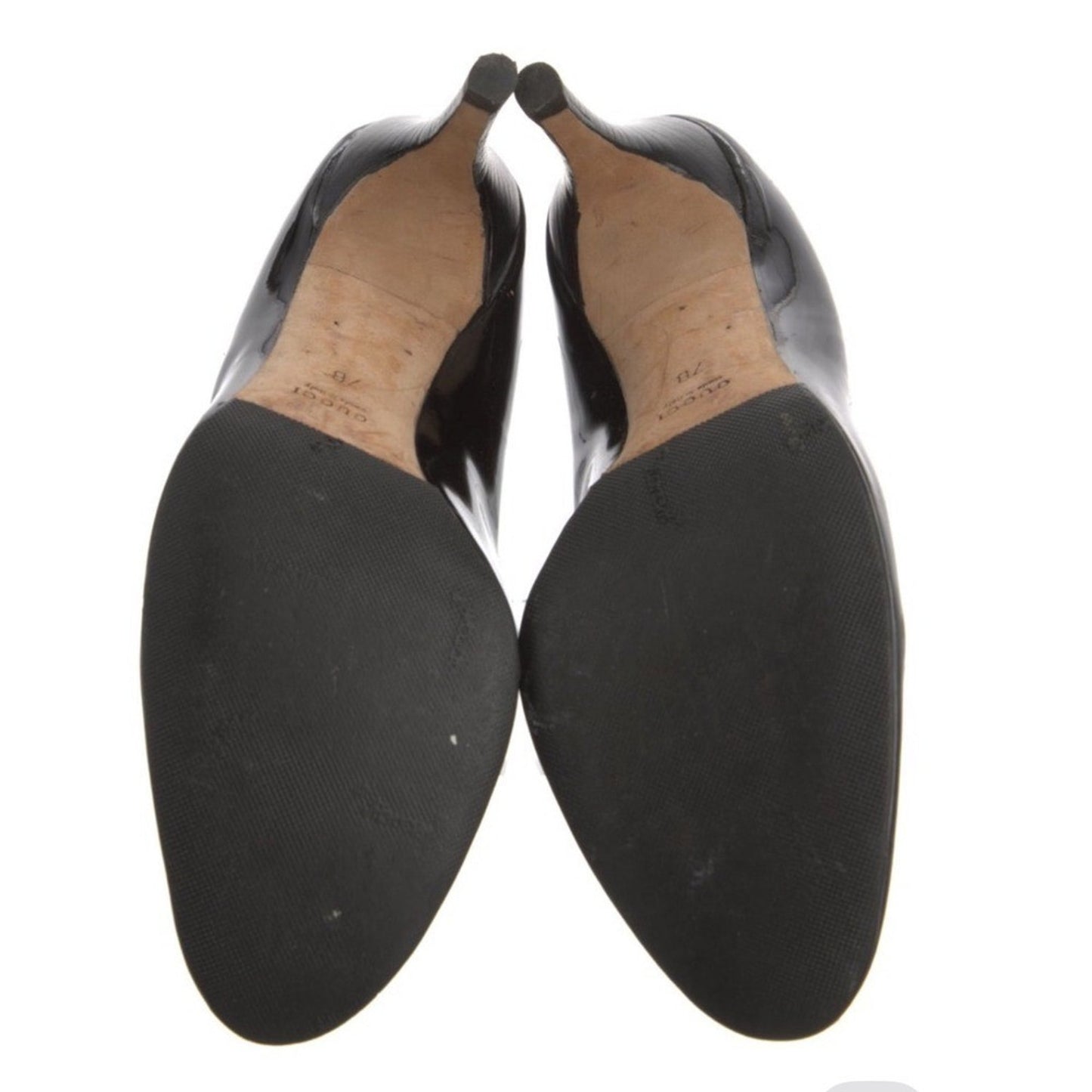Gucci Black Patent Leather Pumps — Size 7 (US)