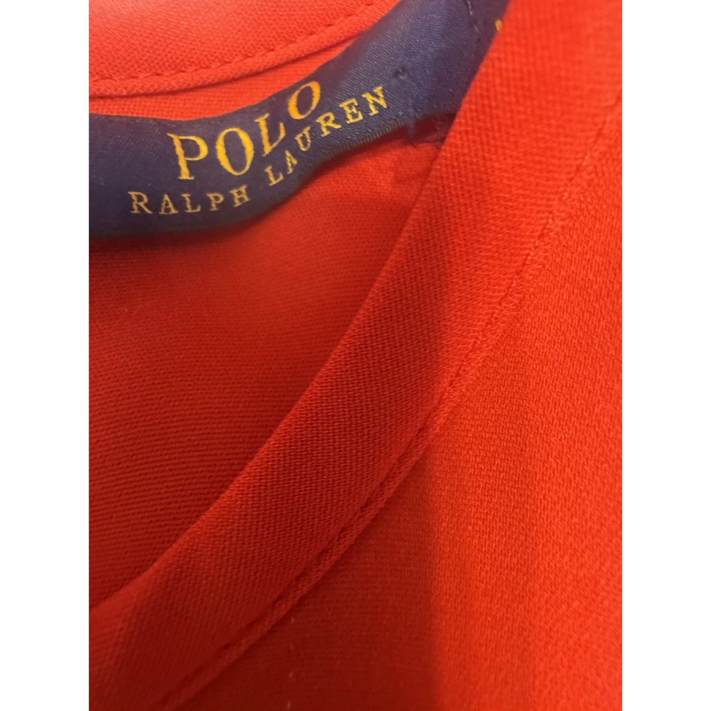 Polo Ralph Lauren Sailboat Satin Shift Dress $400 size M