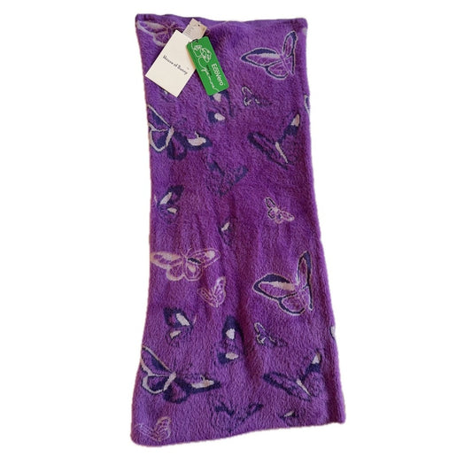 House of Sunny "Butterfly" Knit Skirt – Purple Fuzzy EcoVero / NWT Size S