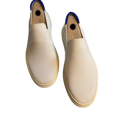 Rothy's The Slip On Sneaker Womens 8 M 6.5 Beige Knit Comfort Shoes