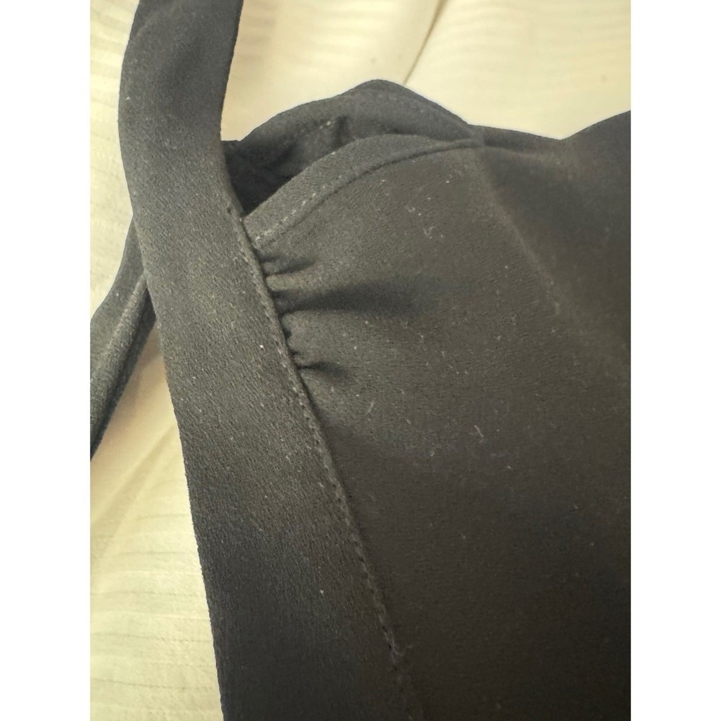Sézane Paris Black Button Midi Dress – Size 40 (M)