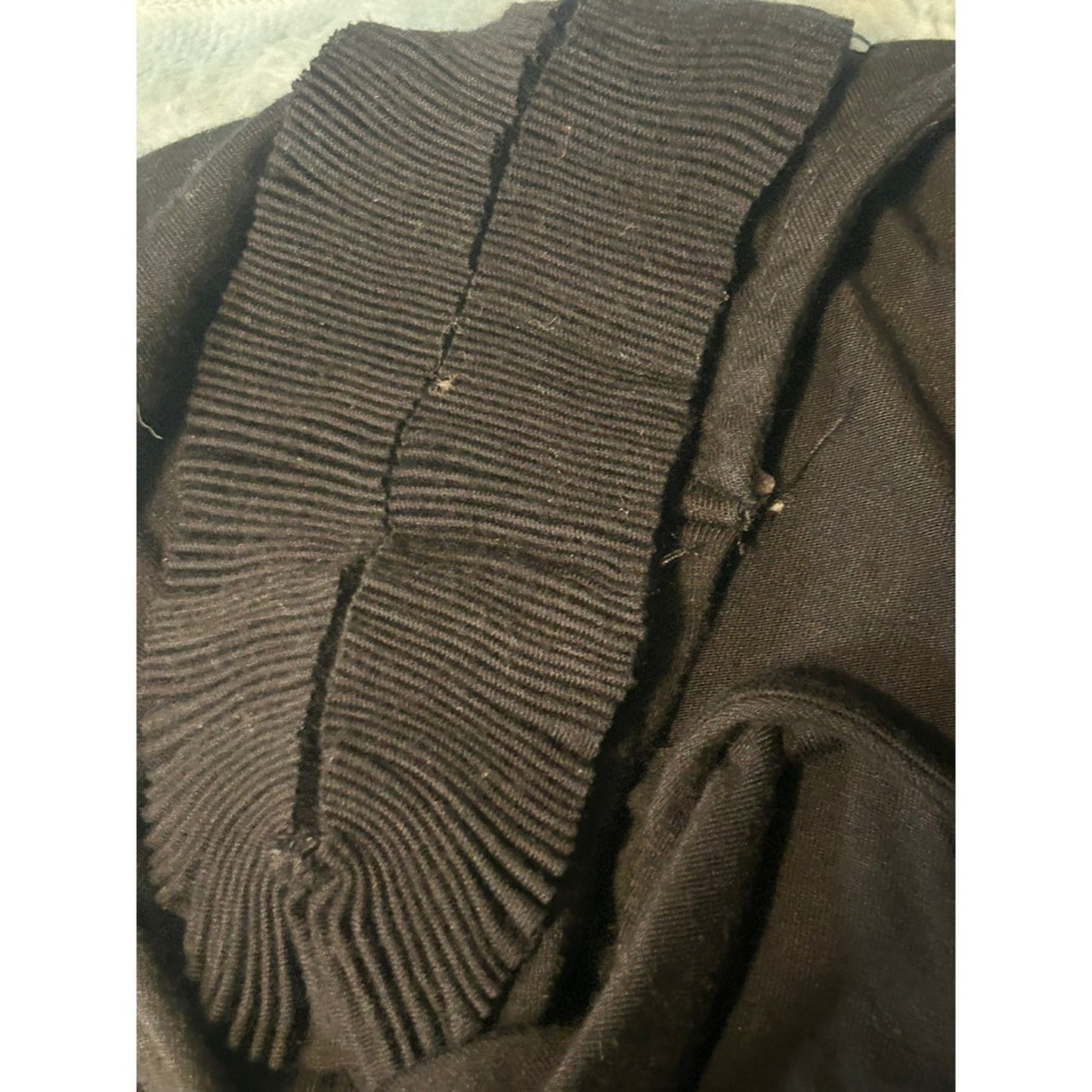 Vivienne Tam Sleeveless Tunic Dress Womens S Black  Excellent Handkerchief Hem
