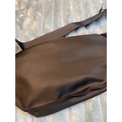 Karl Lagerfeld Paris Black Nylon Fanny Pack Belt Bag Karlito Charm Adjust Strap