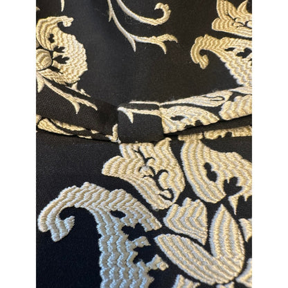 Ted Baker Black & White Floral Fit & Flare Dress – Size 3 (US 6)