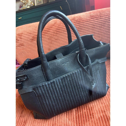 Zadig & Voltaire Sunny Tote Women's Medium Black Excellent Quilted Leather Skull