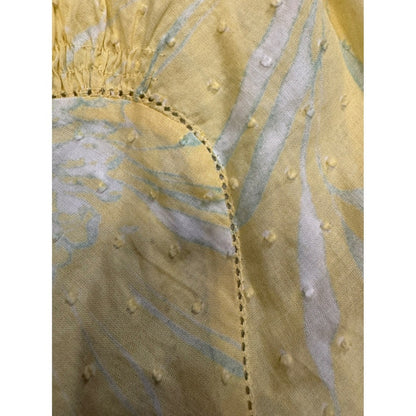 Max Studio Special Edition Yellow Floral Sleeveless Dress Size 8