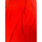 Carlisle Red Sleeveless Dress Pleated Midi Dress Zipper Pockets Size 6 Career