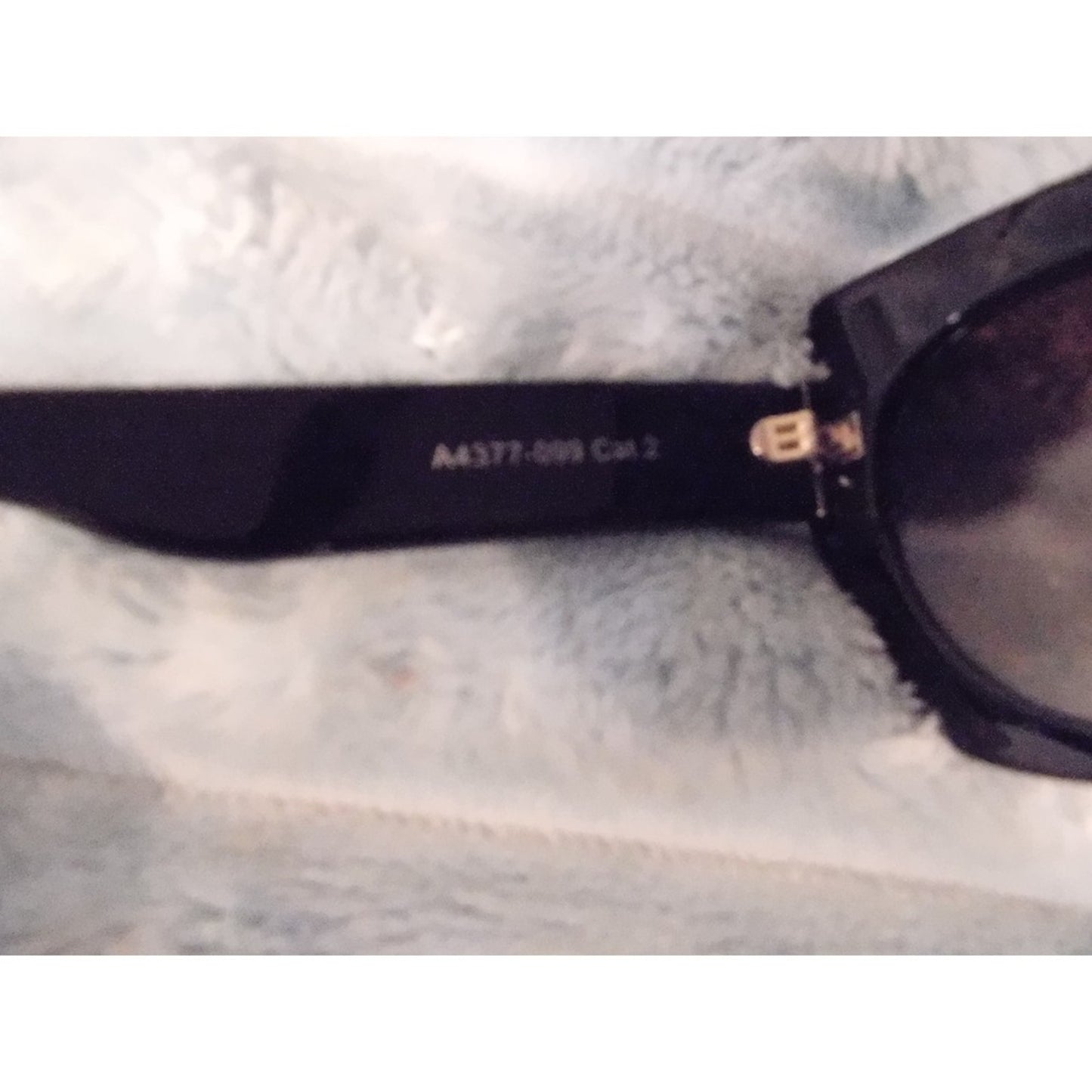 Ganni Black Chunky Sunglasses Designer Statement Frames