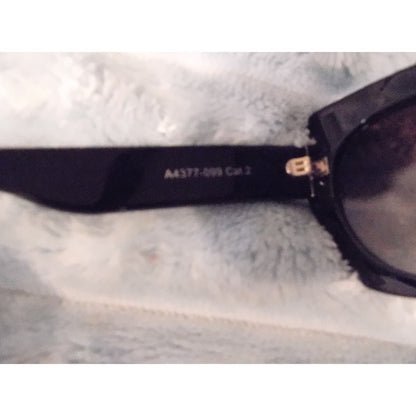 Ganni Black Chunky Sunglasses Designer Statement Frames