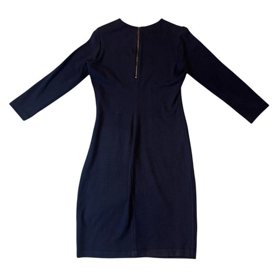 Vince Elegant‎ Navy Long Sleeve Dress size S