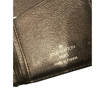 Louis Vuitton Pocket Organizer Mens OS Damier Graphite Good Card Holder Wallet