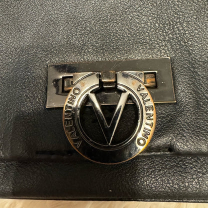 🖤 Valentino Garavani Black Leather Chain Shoulder‎ Bag – Genuine Leather