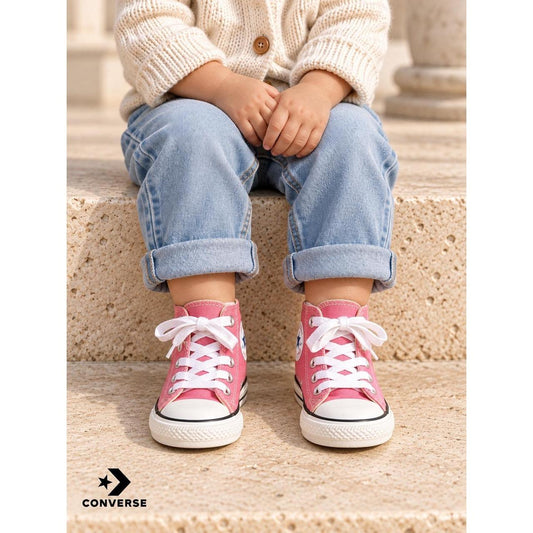 Converse Chuck Taylor All Star Pink High-Top Infant Sneakers Size 5C