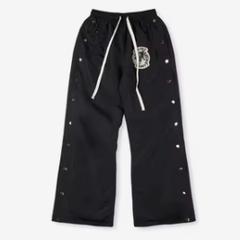 Vanity Saint Black Hooded Men's Jacket & Pants- NWT