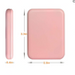Pocket Mirror, 1X/3X Magnification LED Compact Travel Makeup Mirror with Light for Purse, 2-Sided, Portable, Folding, Handheld, Small Lighted Mirror for Gift, Pink -  Trendy Vendy LA