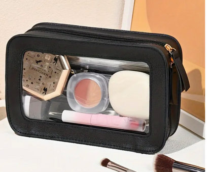 Clear Makeup Storage Bag With Zipper