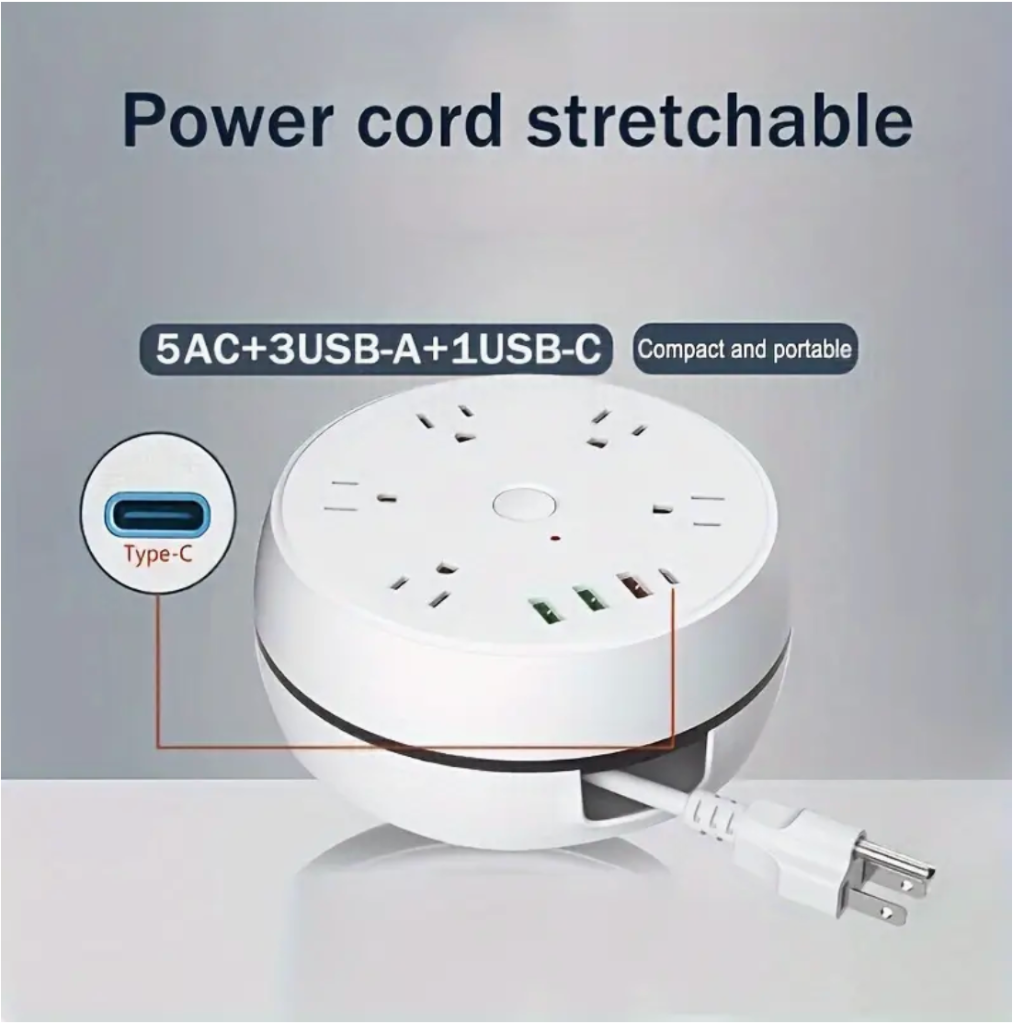 Travel Power Strip