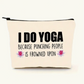 Fun Yoga Lover Gift Zipper Pouch