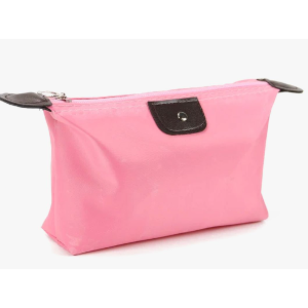 Waterproof Cosmetics Case - Pink or Black