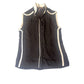 Halston Heritage Black Silk Sleeveless Blouse w/ Contrast Trim (XS / 100% Silk)