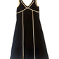 BCBGMaxAzria Black Dress  with White Accents
