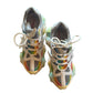 Anthony Wang Carambola-02 Platform Sneakers Rainbow Accent Size 9