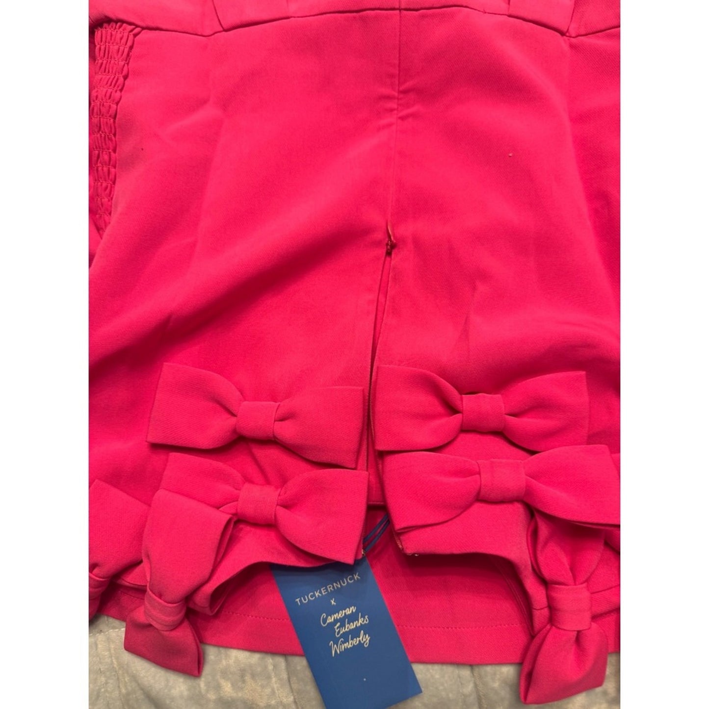 Tuckernuck x Cameron Eubanks Wimberly Pink Bow Dress – Size Small – NWT