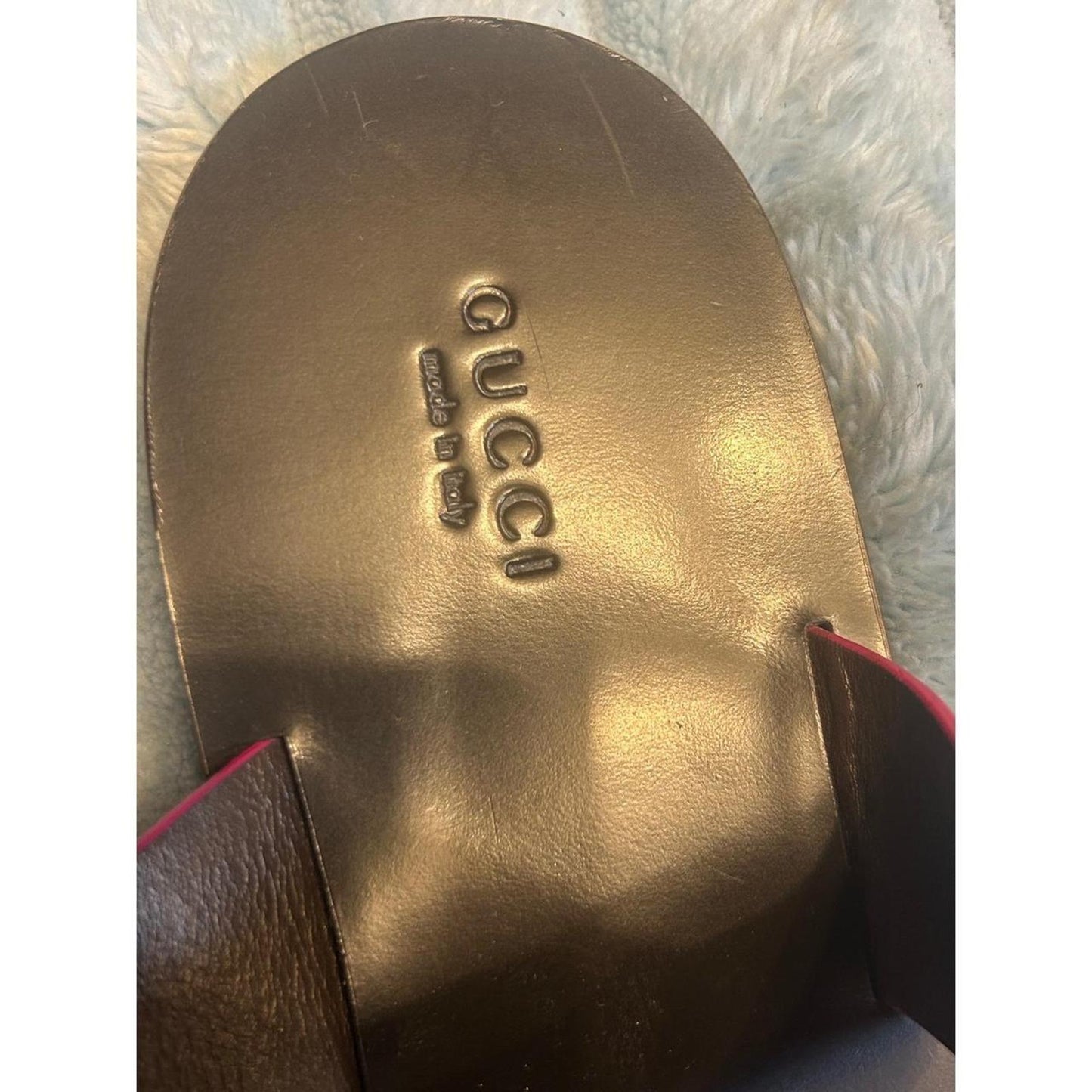 Gucci horsebit thong sandals womens