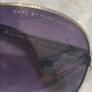 Marc By Marc‎ Jacobs Black and Purple Aviator Sunglasses