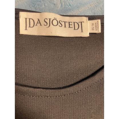 IDA SJÖSTEDT 291 JULIETTE TOP Blazer Dress Metallic Black  Double Breasted