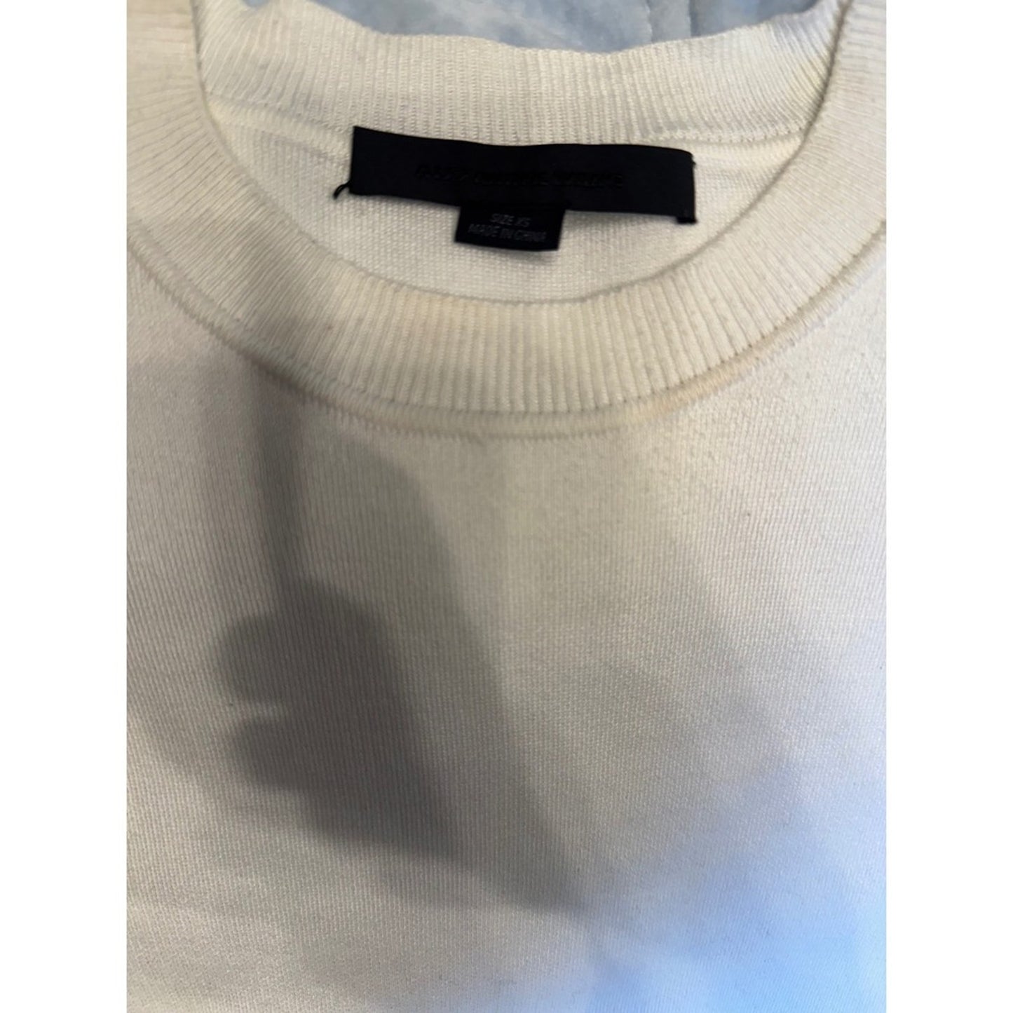Alexander Wang XS Sleeveless Sweater Tank Top Knit Blue Yellow White