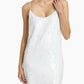 L’AGENCE‎ White Sequin Mini Dress – Size 4 – Retails $595