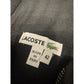 Lacoste Black Full Zip Hoodie Sweatshirt Croc Logo Size 42 Unisex